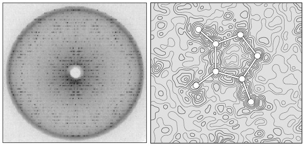 cellulsoe x ray diffraction pattern